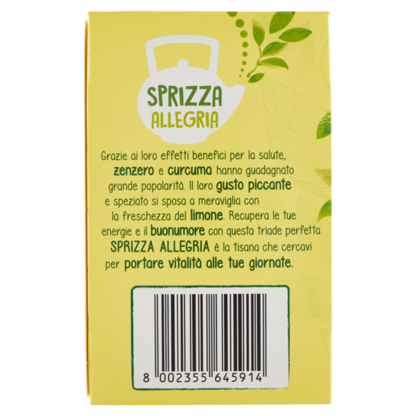 Pompadour Organics Sprizza Allegria Bio 15 x 1,8 g