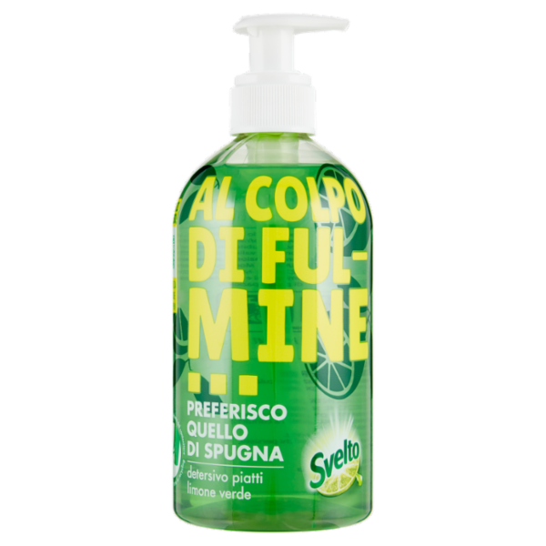 Svelto detersivo piatti limone verde 450 ml