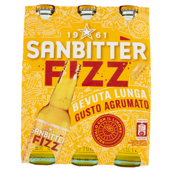 SANBITTÈR Fizz 3x25cl
