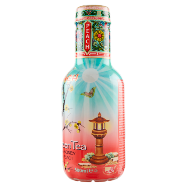 AriZona Green Tea with Honey & Peach 500 ml