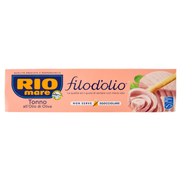 Rio mare filod'olio Tonno all'Olio di Oliva 4 x 65 g
