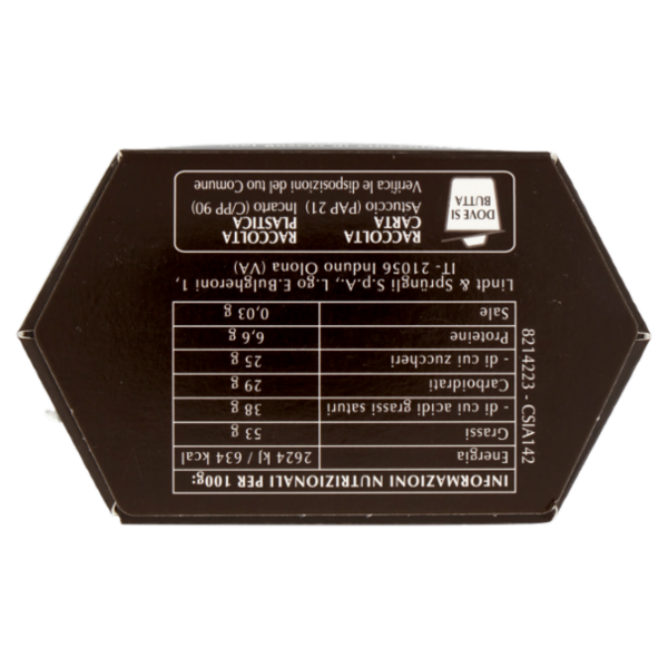 Lindt Cioccolatini Lindor Cioccolatini fondenti Scatola 70% 200 g