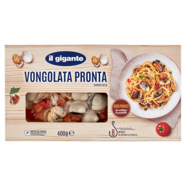 IL GIGANTE Vongolata Pronta Surgelata 400 g
