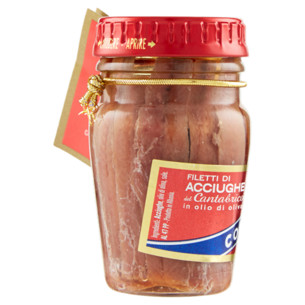 Consorcio Filetti di Acciughe del Cantabrico in olio di oliva 80 g
