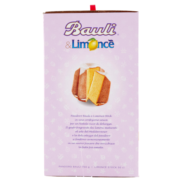 Bauli Pandoro & Limoncè (Pandoro 750g + Limoncè 50cl)