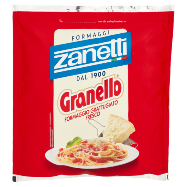 Zanetti Granello Formaggio Grattugiato 500 g