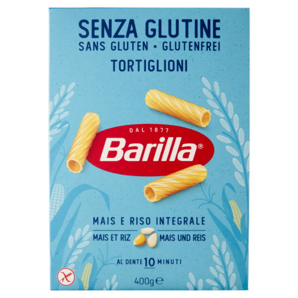 Barilla Pasta Tortiglioni Senza Glutine 400 g
