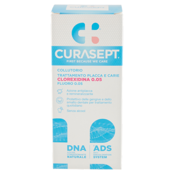 Curasept Collutorio Trattamento Placca e Carie Clorexidina 0.005 200 ml