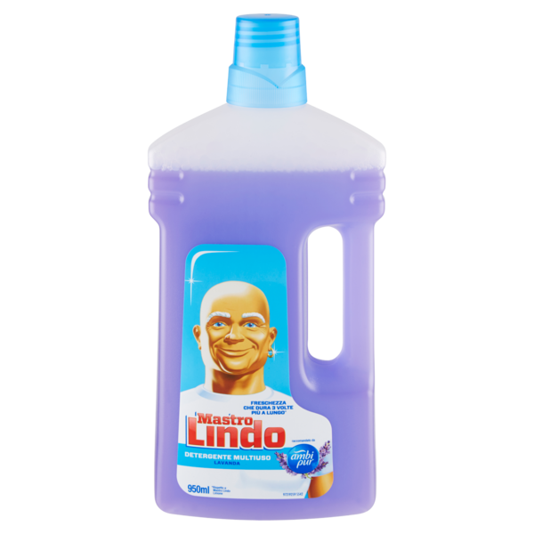 Mastro Lindo Detersivo Pavimenti Multiuso Lavanda 950 ml