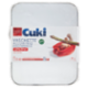 Cuki Conserva e Cuoce Vaschette Alluminio con Coperchi ultra-forza con manici 8 Porzioni 2 pz