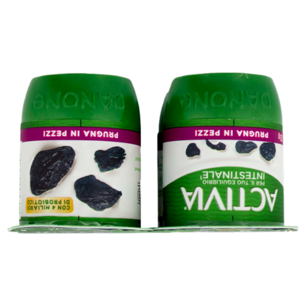 ACTIVIA Yogurt con Probiotico Bifidus, gusto Prugna, 4x125g