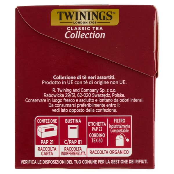 Twinings Classic Tea Collection 20 x 2 g