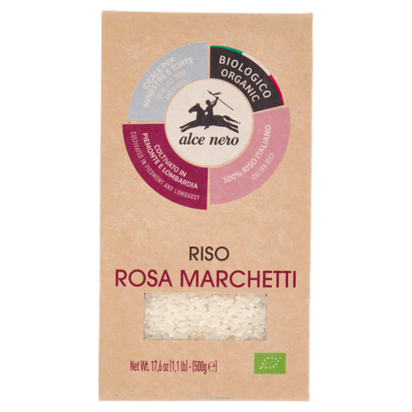 alce nero Riso Rosa Marchetti 500 g
