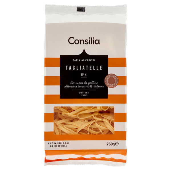 Consilia Pasta all'Uovo Tagliatelle N.4 250 g