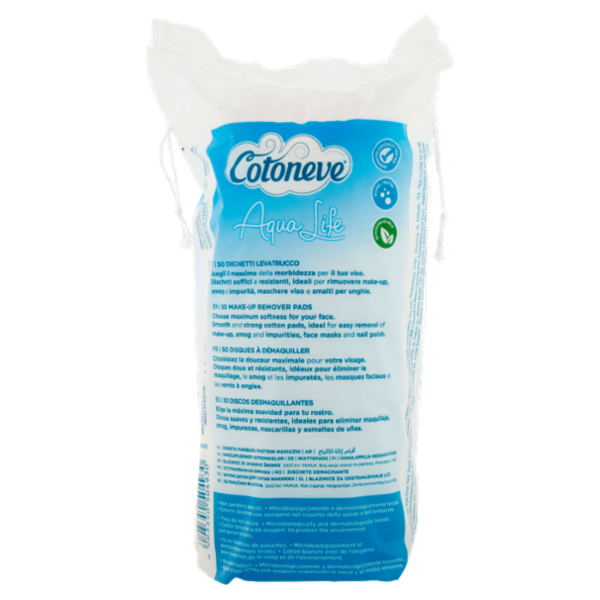 Cotoneve Aqua Life Dischetti Levatrucco 50 pz