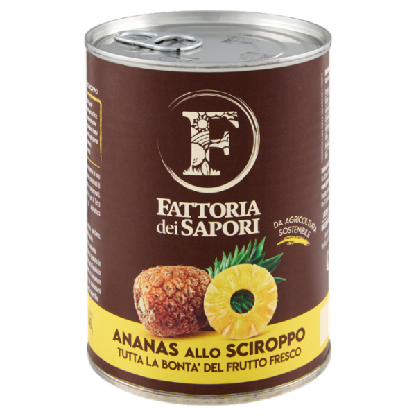 Fattoria dei Sapori Ananas allo Sciroppo a Fette 565 g