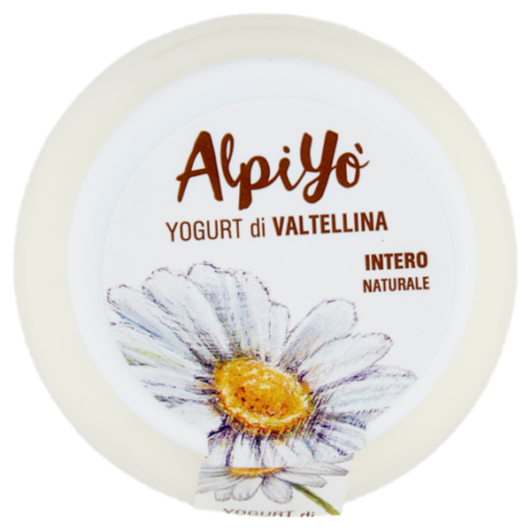 AlpiYò Yogurt di Valtellina Intero Naturale 500 g