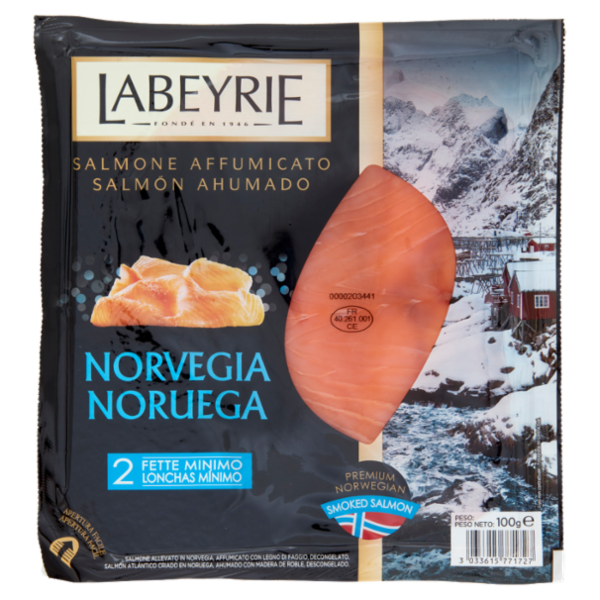Labeyrie Salmone Affumicato Norvegia 100 g