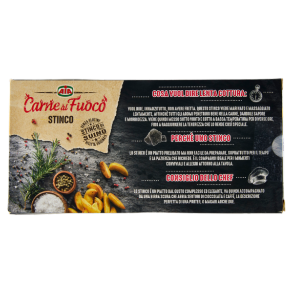 Aia Carne al Fuoco Lenta Cottura stinco 650 g