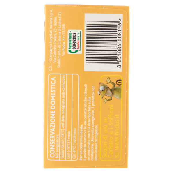 Sofficini Findus 4 Sofficini Salsiccia e Patate Più Mozzarella 266 g