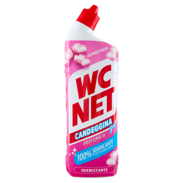 Wc Net - Candeggina profumata gel, flower fresh, 700 ml