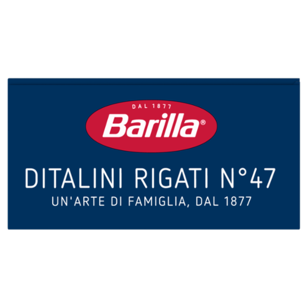 Barilla Pasta Ditalini Rigati n.47 100% Grano Italiano 500g
