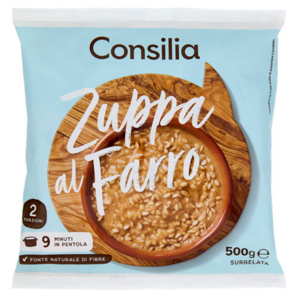 Consilia Saper Scegliere Zuppa al Farro Surgelata 500 g