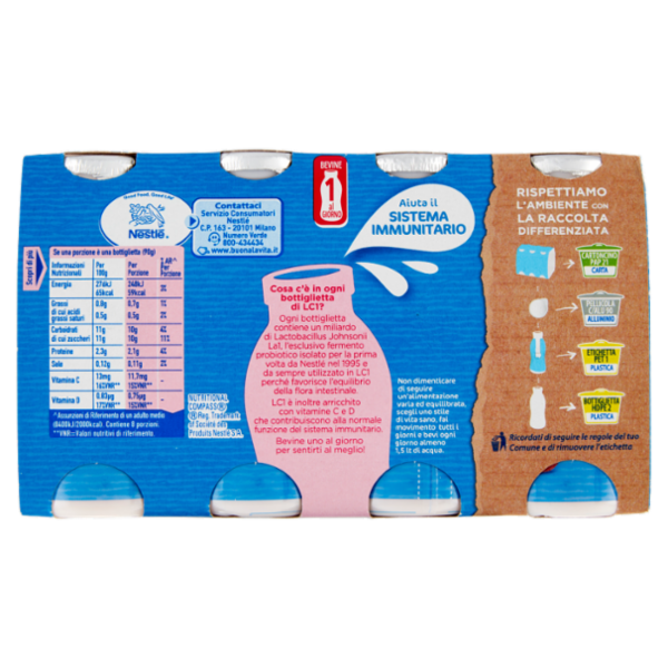 NESTLÉ LC1 con Probiotico Fragola 8 x 90 g