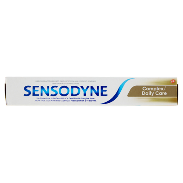 Sensodyne Dentifricio Complex / Daily Care per Denti Sensibili Gengive Sane e Denti Forti 75 ml