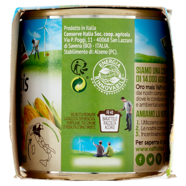 Valfrutta Oro mais Italiano 3 x 160 g