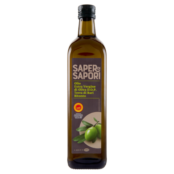 Selex Saper di Sapori Olio Extravergine di Oliva Terra di Bari D.O.P. 750 ml
