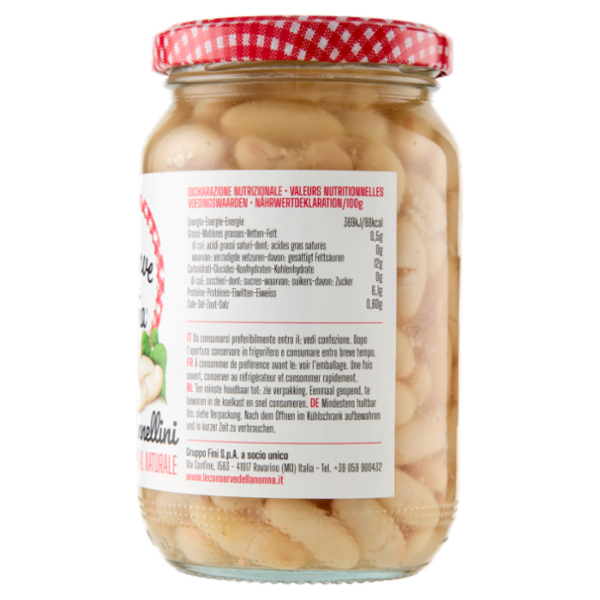 Le Conserve della Nonna Fagioli Cannellini 360 g
