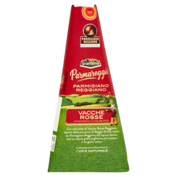 Parmareggio Parmigiano Reggiano DOP Vacche Rosse Stagionato Oltre 24 Mesi 250 g