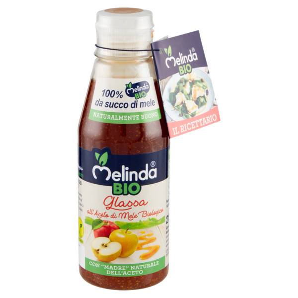 Melinda Bio Glassa all'Aceto di Mele Biologico 215 ml
