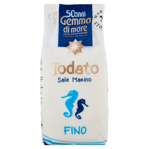 Gemma di mare Sale Marino Iodato Fino 1000 g