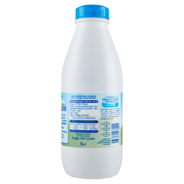 candia GranLatte Parzialmente Scremato 1 L