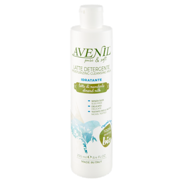 Avenil pure & soft Latte Detergente Idratante latte di mandorle 250 ml