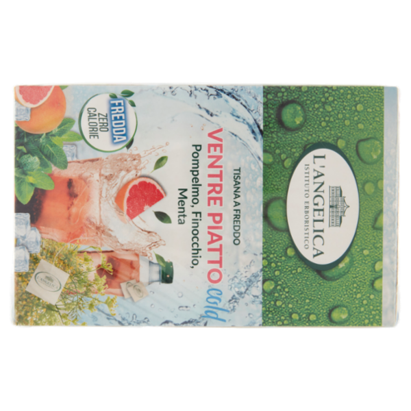 L'Angelica Tisana a Freddo Ventre Piatto cold 18 Filtri 36 g
