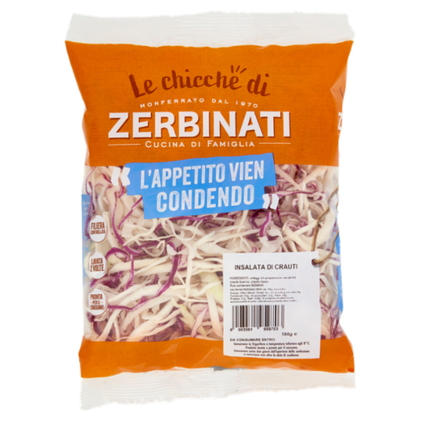 Zerbinati Le chicche di Zerbinati Insalata di Crauti 180 g