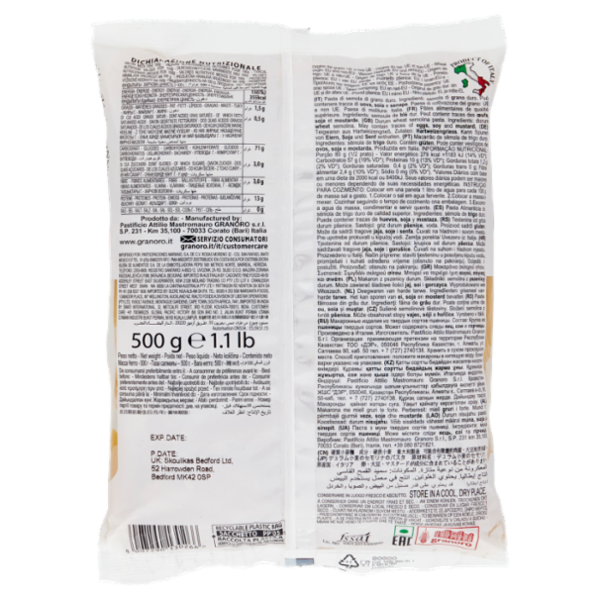 granoro i Classici N. 26 Penne Rigate 500 g