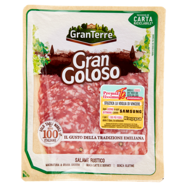 GranTerre Gran Goloso Salame Rustico 80 g