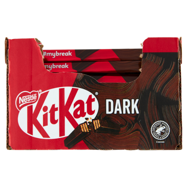 KITKAT Dark Wafer ricoperto di Cioccolato Fondente 24 snack da 41,5g