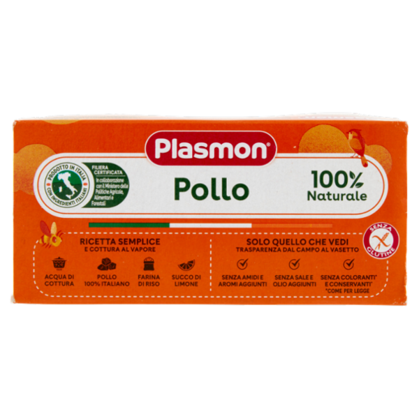 Plasmon Omogeneizzato Pollo con cereale 2 x 80 g