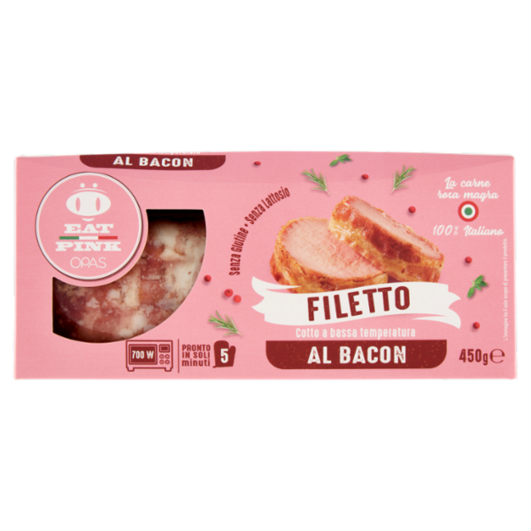 Eat Pink Filetto al Bacon 450 g