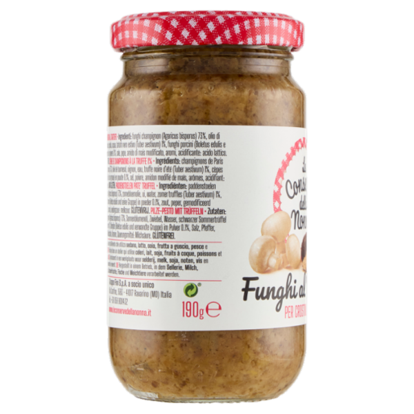 Le Conserve della Nonna Crema di funghi al tartufo 190 g