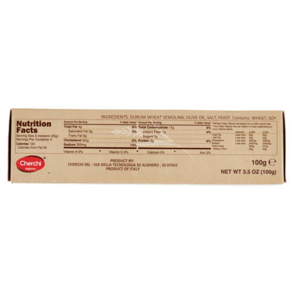 Cherchi Pergamena di pane Guttiau 100 g