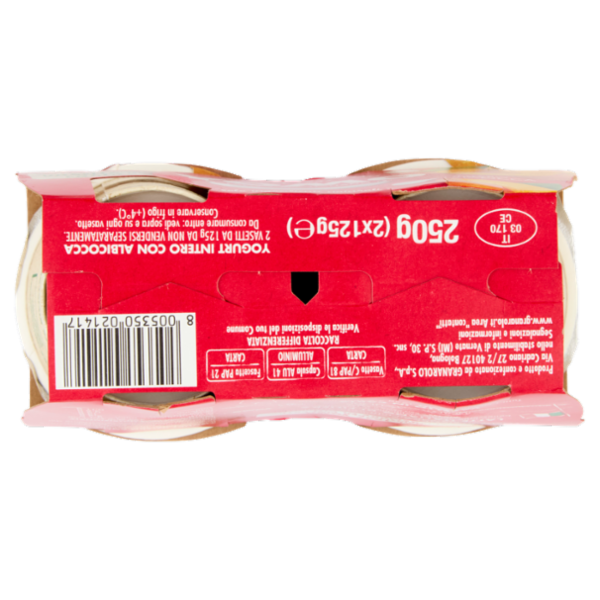 Yomo Intero Albicocche 2 x 125 g