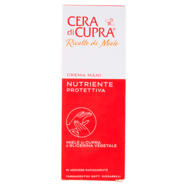 Cera di Cupra Ricetta di Bellezza Mani Nutriente e Protettiva 75 ml