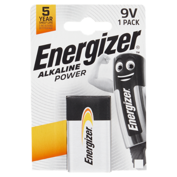 Energizer Alkaline Power 9V 1 pz