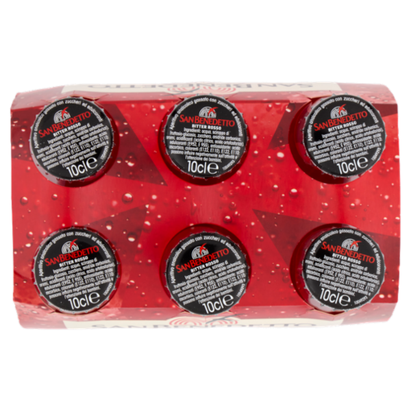 San Benedetto l'Analcolico Bitter Rosso 6 x 10 cl